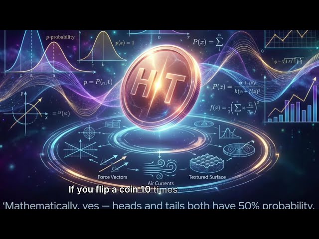 Is Coin Toss Really 50-50? | 50% Probability 