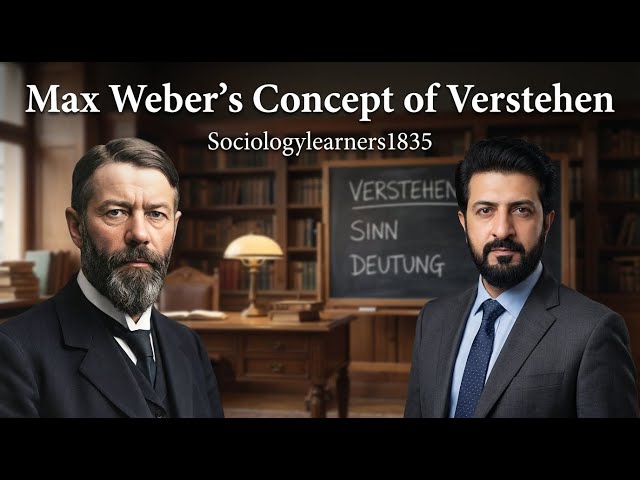 Max Weber’s Concept of Verstehen & Value-Free Sociology | Sociology