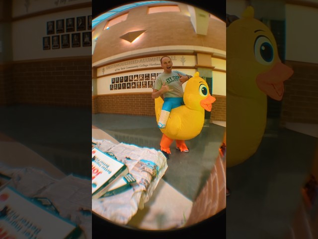 What's better than a regular costume cam? A fish eye costume cam! 👀Happy Halloween!