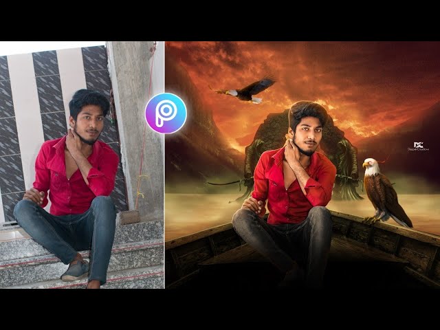 Background Change In 30 Second Easy Steps In Picsart | Picsart Editing | Deepak Creations