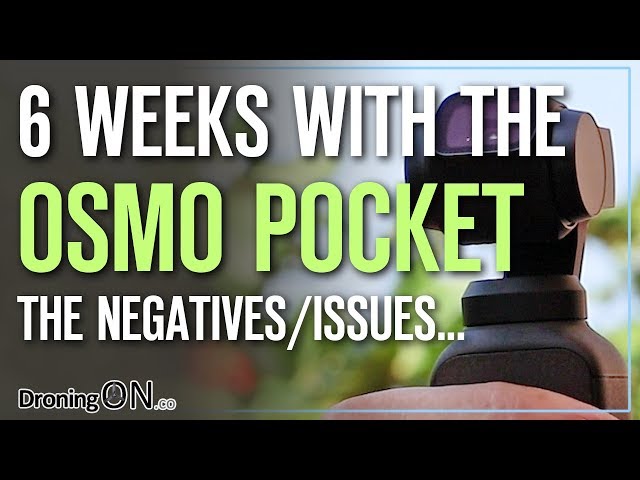 DJI Osmo Pocket, 6 Weeks Later...(the negatives/issues)