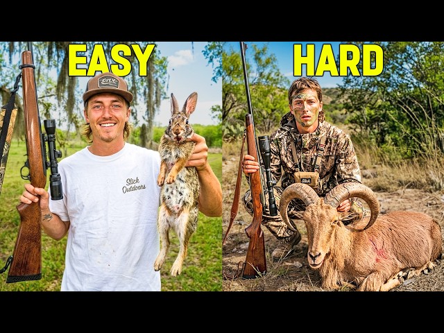 I Tried Every Level Of Hunting