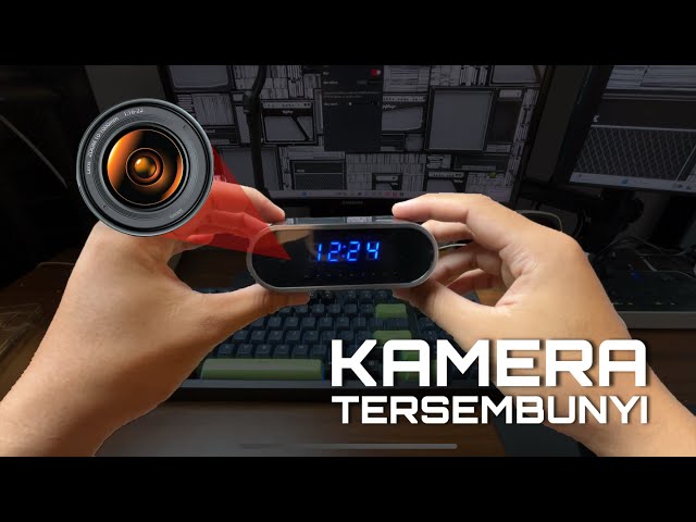 KAMERA BERBENTUK JAM MEJA ‼️ | review dan tutorial lengkap kamera cctv desk clock z10