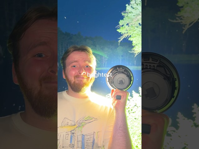 World’s Brightest Flashlight vs Egg