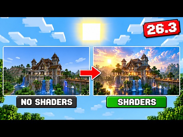 How to Download & Install Shaders in Minecraft Java – NEW & EASY