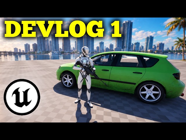 I’m Building an Open-World Multiplayer City Game in UE5 - Devlog 1