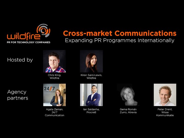 How to run an international PR campaign — Webinar