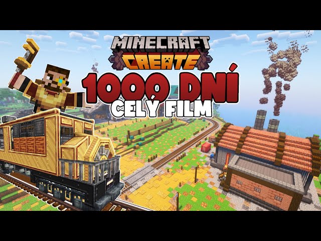 1000 dní v Minecraft Create mod - celý Film