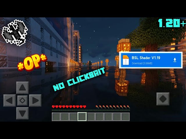 Best Shaders For Minecraft 1.19+ 1.20+|| Render Dragon Shaders Minecraft PE ||
