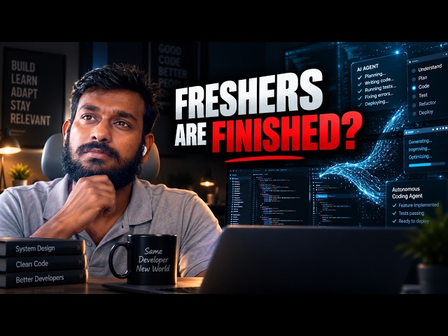 Are Freshers Finished? What AI Is Actually Doing to Software Engineering