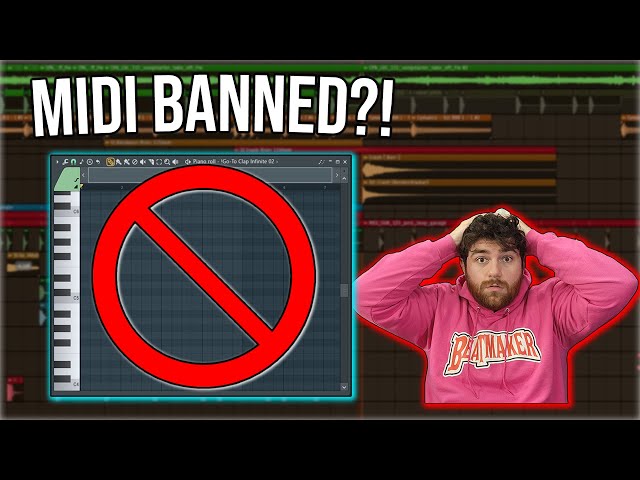 Making a Beat in FL Studio With ZERO MIDI (Impossible Challenge)