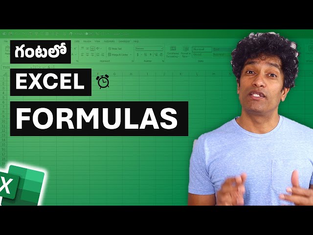 Learn All Important Excel Formulas in One Hour