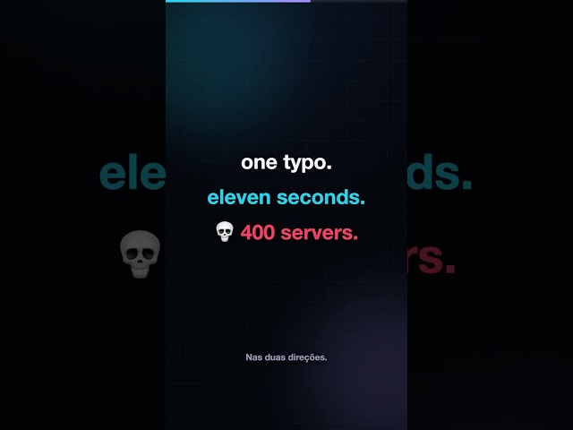 One semicolon broke 400 servers in 11 seconds 💀 #linux