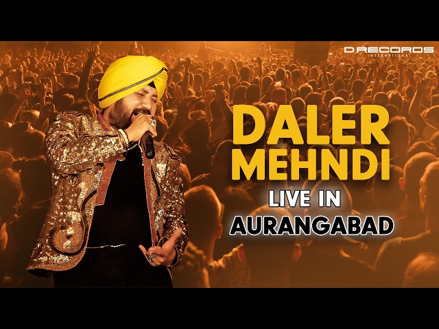 Daler Mehndi Live in Aurangabad | Full Power Concert Vibes | Aurangabad Crowd Goes Crazy