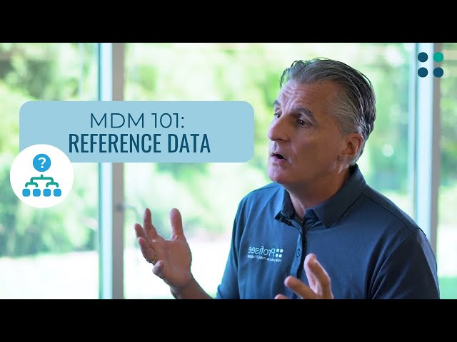 MDM 101: What is Reference Data?