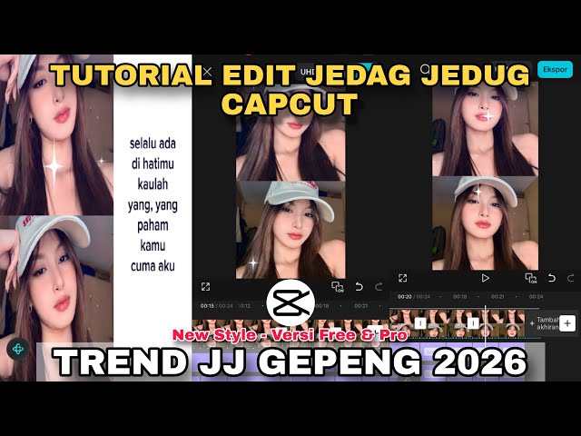 How to Edit CapCut Jedag Jedug 2026 TREND JJ GEPENG