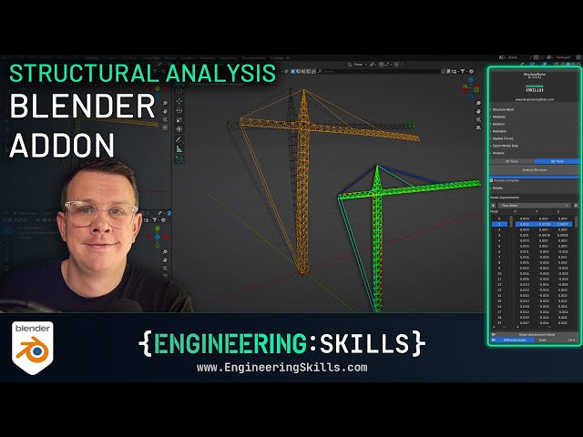 Structural Analysis Blender Addon - Development and Release Update