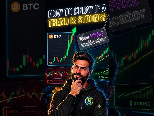 How Do You Know If a Trend Is Actually Strong? #tradingstrategy #tradingview #trendtrading #bitcoin