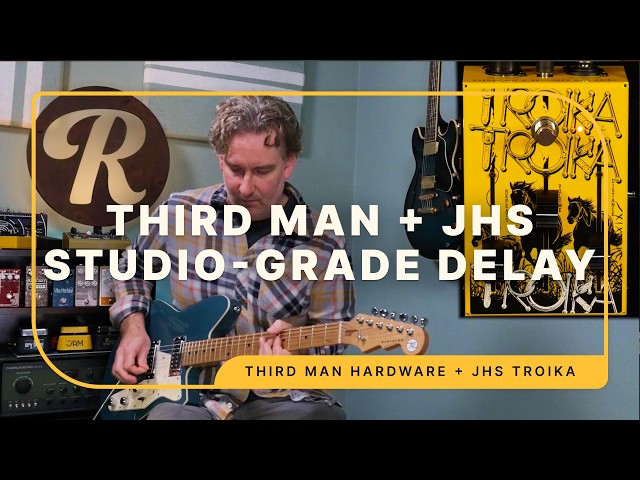 Third Man Hardware + JHS Troika Studio-Grade Delay Demo