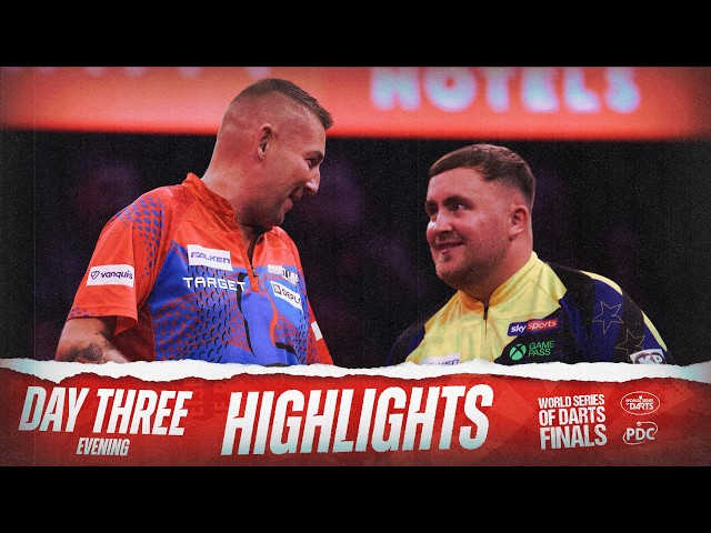 DECIDING-LEG DRAMA 👀🍿 | 2026 World Series of Darts Finals | Day Three Evening Highlights