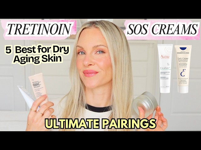 5 BEST MOISTURIZERS FOR DRY, AGING SKIN TO USE WITH TRETINOIN & RETINOIDS - Skin Barrier Saviours