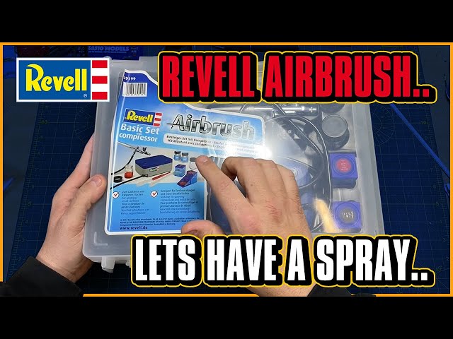 Revell Basic Airbrush and Compressor Set : Lets Have a Spray...