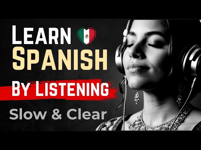 Learn Spanish with Podcast | Slow & Clear Listening for Fluency