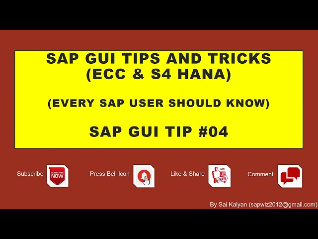 SAP Tips and Tricks : How to Add Favorite Transactions / Folders in SAP Menu (Different Options)?