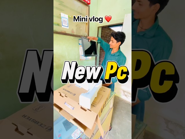 new PC Mini vlog ❤️.....#minivlog #shorts #pcgaming #pc #trendingshorts #youtubeshorts