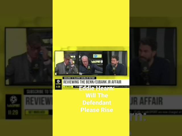 "Eddie Hearn" Enters TalkSport Court - Simon Jordan On Morals In Boxing #talksport  #shortsfeed