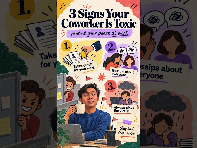 Beware of toxic coworkers