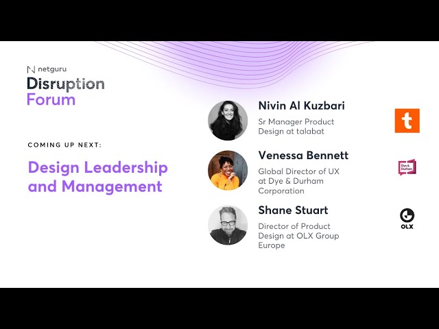 Design Leadership and Management – Disruption Forum Design Horizons
