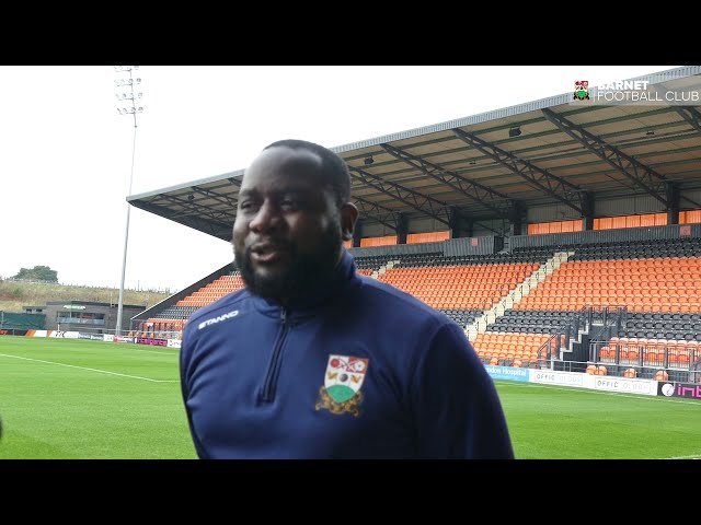 Anton Smith Pre-Match | Boreham Wood | FA Youth Cup