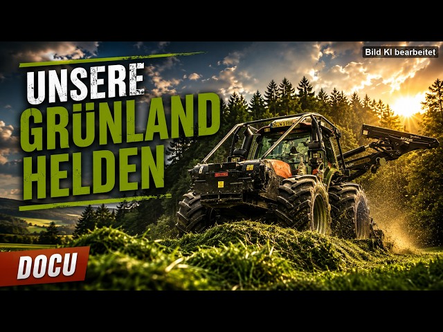 OUR GRASSLAND HEROES | THE STRONGEST MACHINES IN THE FIELD (Machinery, Forestry, Documentary)