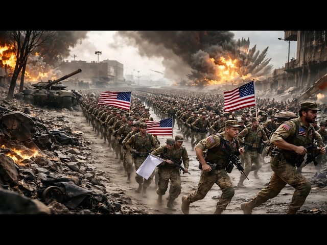 Just 3 minutes ago! 20,000 US Troops Surrendered and Flee, Look What Happened!