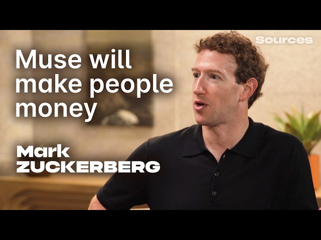 Mark Zuckerberg on how Meta's Muse AI agent will make people money