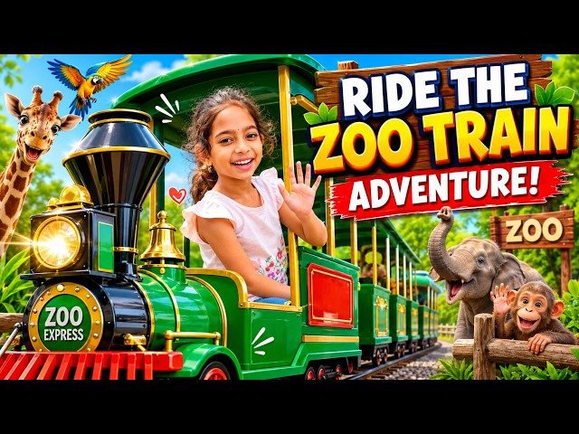 🚂 Riding the Zoo Train!