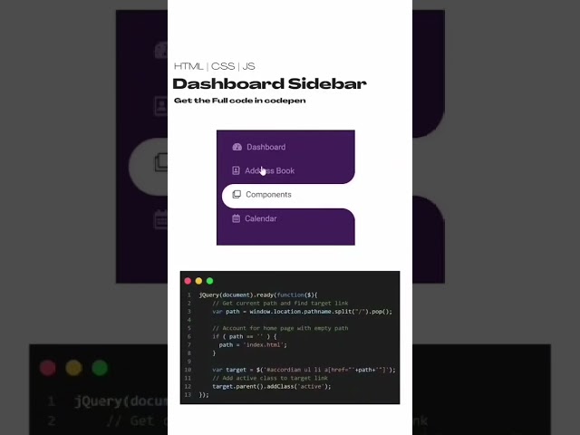 Smooth Navbar Animation with HTML, CSS & JavaScript | Responsive Navbar Tutorial
