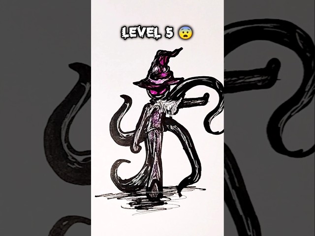 How to draw stickman in different levels #stickman #drawing #art