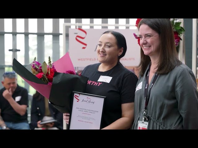 Proudly celebrating 8 years of Westfield Local Heroes