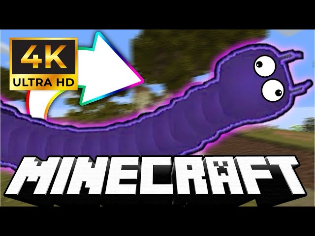 NEW MONSTER In MINECRAFT!! (4K Remastered Version)