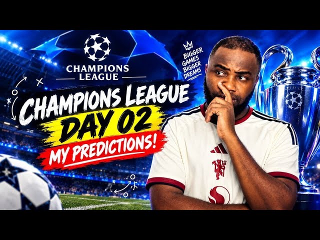 CHAMPIONS LEAGUE DAY 02. MY PREDICTIONS!#football #championsleague #arsenal #liverpool ##world 