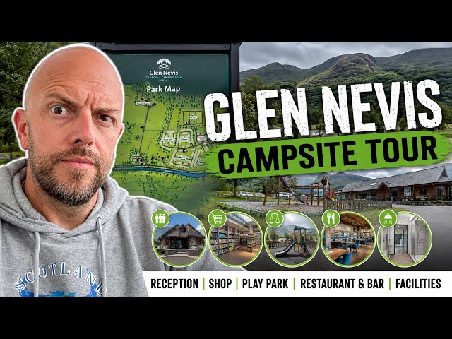 Glen Nevis Campsite Tour | Is This Scotland’s BEST Campsite? 🏕️🏔️