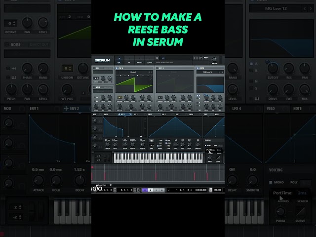 EDM Reese Bass in SERUM 🔥 Sound Design