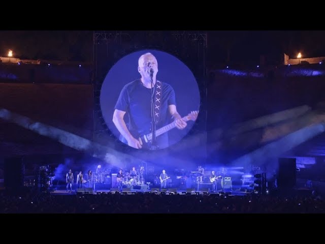 David Gilmour Shine On You Crazy Diamond Pompeii 2016