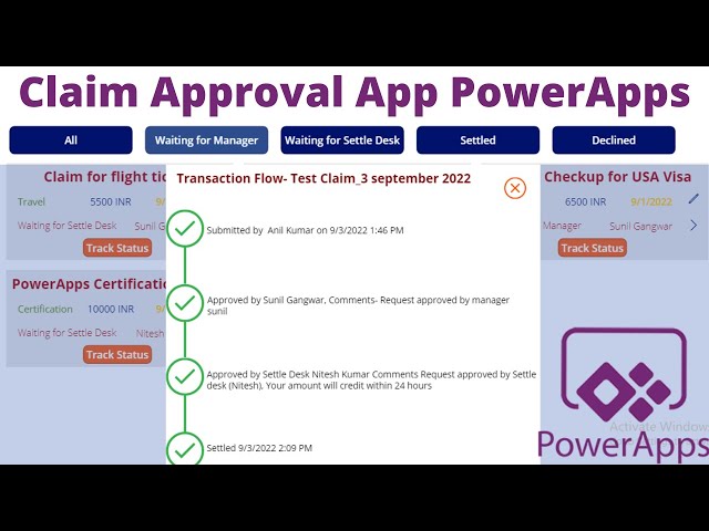 Claim Approval Application using PowerApps and Power Automate - Part 1