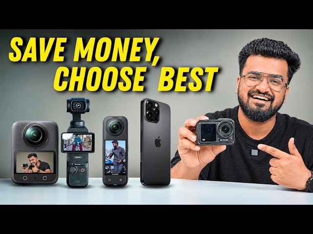Action Camera vs 360 Camera vs Smartphone vs Mirrorless! 🤯 Which One To Buy?