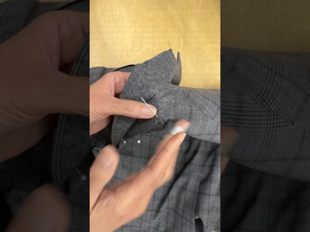 Tailoring is an act of love 💕 #alterations #tailoring #handsewing