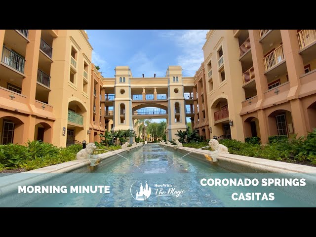 Walt Disney World - Disney's Coronado Springs Resort - Casitas Courtyard Tour (4K) (HD)