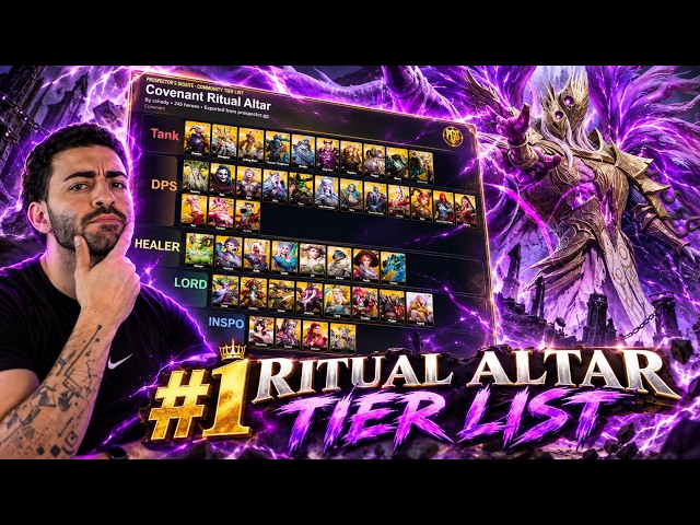 #1 Ritual Altar Tier List | Fallen Covenant Guide Pt .1 | Watcher Of Realms